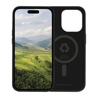 dbramante Monaco Silikon Case mit MagSafe für iPhone 15 Pro Max, schwarz