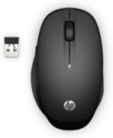 HP Dual Mode - Right-hand - Optical - RF Wireless+Bluetooth - 3600 DPI - Black