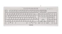 Cherry STREAM 3.0 - Keyboard - Laser - 105 keys QWERTZ - Gray