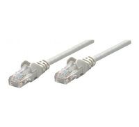 Intellinet Network Patch Cable - Cat6A - 50m - Grey - Copper - S/FTP - LSOH / LSZH - PVC - RJ45 - Gold Plated Contacts - Snagless - Booted - Polybag - 50 m - Cat6a - S/FTP (S-STP) - RJ-45 - RJ-45 - Grey