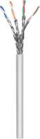 Intellinet Network Bulk Cat7 Cable - 23 AWG - Solid Wire - Grey - 100m - S/FTP - LSZH - CPR-Dca Rated - Roll - 100 m - Cat7 - S/FTP (S-STP) - Grey
