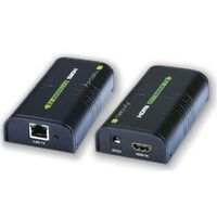 TECHLY HDMI Extender/Splitter ueber IP Verlaengerung der HDMI Verbindung durch Einsatz eines Cat.6/7