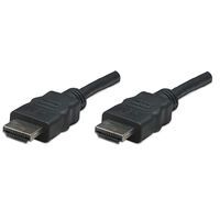 MANHATTAN HDMI-Kabel High Speed A -> A St/St  7.50m geschirm (308441)