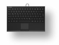 KeySonic Mini-TAS, Touchpad, Backlight, BK, KSK-5211ELU (DE) (60957)