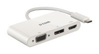 D-Link DUB-V310 USB-C 3-Port Video Adapter Kabel und Adapter -TV/Video-