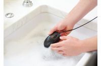Kensington Maus Pro Fit abwaschbar, wasserdicht, schwarz (K70315WW)