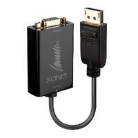 Lindy DisplayPort to VGA Active Converter - 0.15 m - VGA (D-Sub) - DisplayPort - Male - Female - Straight