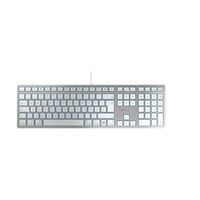 CHERRY KC6000C SLIM FOR MAC Tastatur Wired DE weiß/silber (JK-1620DE-1)