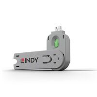 LINDY Schlüssel für USB Typ A Port Schloss grün (40621)