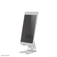 Neomounts by Newstar foldable phone stand - Mobile phone/Smartphone - Passive holder - Desk - Indoor - Silver