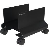 Techly ICA-CS-34 - Multimedia cart - Black - PC - 25 kg - 150 mm - 240 mm