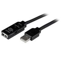 STARTECH.COM 5m aktives USB 2.0 Verlängerungskabel - St/Bu - USB Verlängerung / Repeater Kabel (USB2