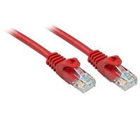 Lindy RJ-45/RJ-45 Cat6 1m - 1 m - Cat6 - U/UTP (UTP) - RJ-45 - RJ-45 - Red