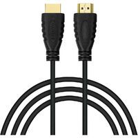 Techly ICOC-HDMI2-4-060 - 2 m - HDMI Type A (Standard) - HDMI Type A (Standard) - 4096 x 2160 pixels - 3D - Black