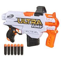 NERF Ultra Amp motorisierter Blaster 6-Dart Clip-Magazin mit 6 Ultra Darts