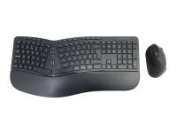CONCEPTRONIC Tastatur+Maus Wireless ERGO  Layout PT  schwarz (ORAZIO02PT)