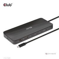 Club 3D Club3D Thunderbolt4 11-in-1 Dockingstation 2 Displays  St/Bu retail (CSV-1581)