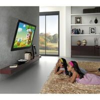 Techly ICA-PLB-400STY - 106.7 cm (42") - 75 x 75 mm - 200 x 200 mm - -5 - 12° - 180° - Black