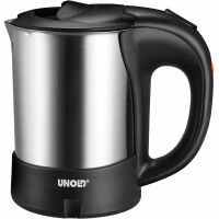 UNOLD UNO 18575 - 0.5 L - 1000 W - Black - Stainless steel - Stainless steel - Cordless