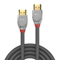 Lindy 37874 - 5 m - HDMI Type A (Standard) - HDMI Type A (Standard) - Gray - Silver
