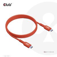 Club 3D USB2 Type-C Bi-Directional USB-IF Certified Cable Data 480Mb PD 240W 48V/5A EPR M/M - Cable - Digital