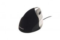 Bakker Evoluent3 Mouse (Right Hand) - Right-hand - Optical - Black,Silver