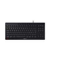Cherry TAS STREAM KEYBOARD TKL Corded CH-Layout schwarz