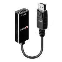 LINDY DisplayPort an HDMI 4K Adapterkabel Aufloesung bis 1080p sowie 4K bei 30Hz (41718)