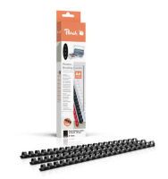 Peach Binderücken 21 Rg A4 8mm schwarz retail (R-PB408-02)