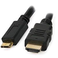 Techly ICOC-HDMI-B-015 - 1.8 m - HDMI Type A (Standard) - HDMI Type C (Mini) - 10.2 Gbit/s - Black