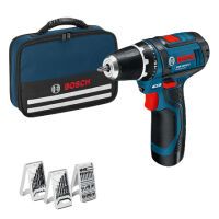 Bosch GSR 12-2-LI - Pistol grip drill - Keyless - 1.9 cm - 1 cm - 30 Nm - 7 mm