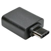 Eaton USB 3.1 Gen 1 (5 Gbps) Adapter - USB Type-C (USB-C) to USB Type-A M/F - USB C - USB 3.0 A - Male/Female - Black