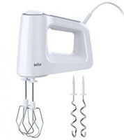 Braun HM 5000 WH - Hand mixer - Gray - White - 1.55 m - 700 W - 211 mm - 75 mm