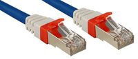 Lindy Cat.6 (A) SSTP / S/FTP PIMF Premium 5.0m - 5 m - RJ-45 - RJ-45 - Blue