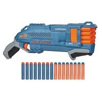 Nerf Elite 2.0 Warden DB-8 Blaster 16 Nerf Darts 2 Darts gleichzeitig abfeuern Schnellfeuer