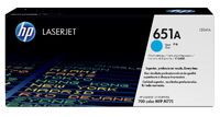 HP 651A Cyan Original LaserJet Toner Cartridge - 16000 pages - Cyan - 1 pc(s)