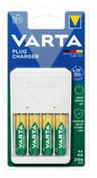Varta Ladegerät Plug Charger inkl. 4x AA 2100mAh NEW (57657101451)