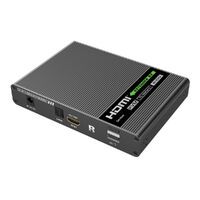 Techly HDMI KVM Extender über Netzwerkkabel, max. 70m, 4K 60 (IDATA-HDMI-KVM67)