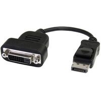 StarTech.com DisplayPort to DVI Active Adapter - DisplayPort - DVI-D - Black