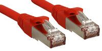 Lindy Cat.6 S/FTP 1.0m - 1 m - Cat6 - SF/UTP (S-FTP) - RJ-45 - RJ-45 - Red
