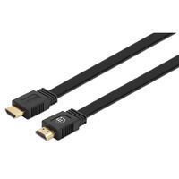 MANHATTAN flaches HDMI-Kabel mit Ethernet-Kanal 4K@60HZ 5m (355636)