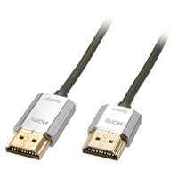 LINDY HDMI High Speed Kabel CROMO Slim Ethernet A/A 3m (41675)