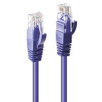 LINDY Patchkabel Cat6 U/UTP violett 0.30m (48120)