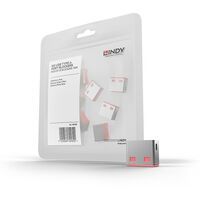 LINDY USB Typ A Portschlösser 10xPink Erweiterung für 40450 (40460)