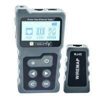 TECHLY Professioneller PoE RJ45 Tester (I-CT-PRO-POECK)
