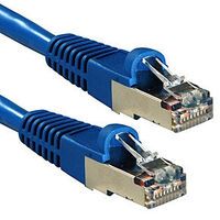 Lindy 47145 - 0.3 m - Cat6a - S/FTP (S-STP) - RJ-45 - RJ-45 - Blue
