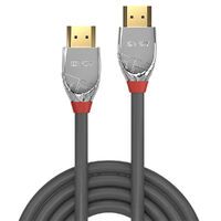 Lindy 37871 - 1 m - HDMI Type A (Standard) - HDMI Type A (Standard) - Grey - Silver