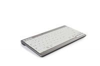 Bakker UltraBoard 950 Wireless - Mini - RF Wireless - QWERTY - Gray - White