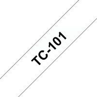 Brother Labelling Tape 12mm - Black on transparent - TC - Brother - PT2000 - PT3000 - PT500 - PT5000 - PT8E - 1.2 cm - 7.7 m