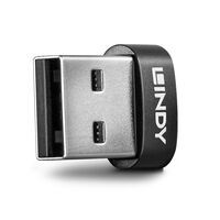 Lindy 41884 - USB A - USB C - Black - Metallic